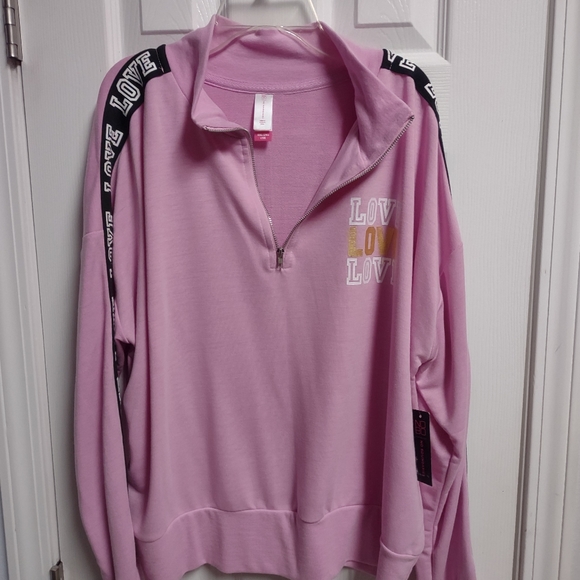 LOVE Zip Long Sleeve Top XXL(19) - Picture 8 of 9